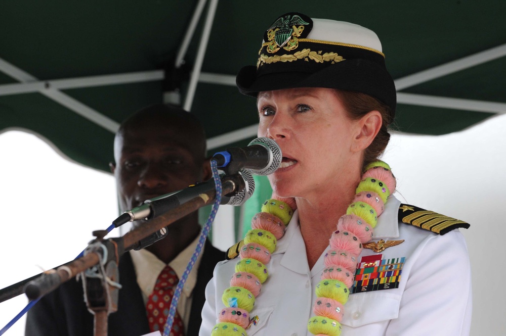 US Military Bolsters Education—Dedicates School in Comoros