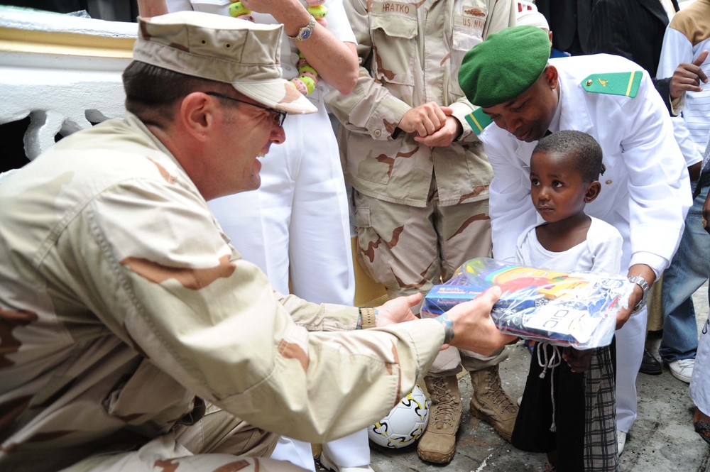 US Military Bolsters Education—Dedicates School in Comoros