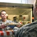 Officers serve enlisted Thanksgiving meal