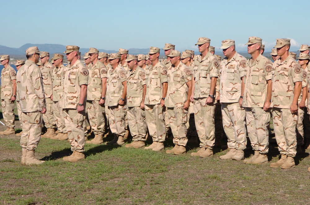 Coast Guard MSST 91101 Transfers Authority at JTF Guantanamo