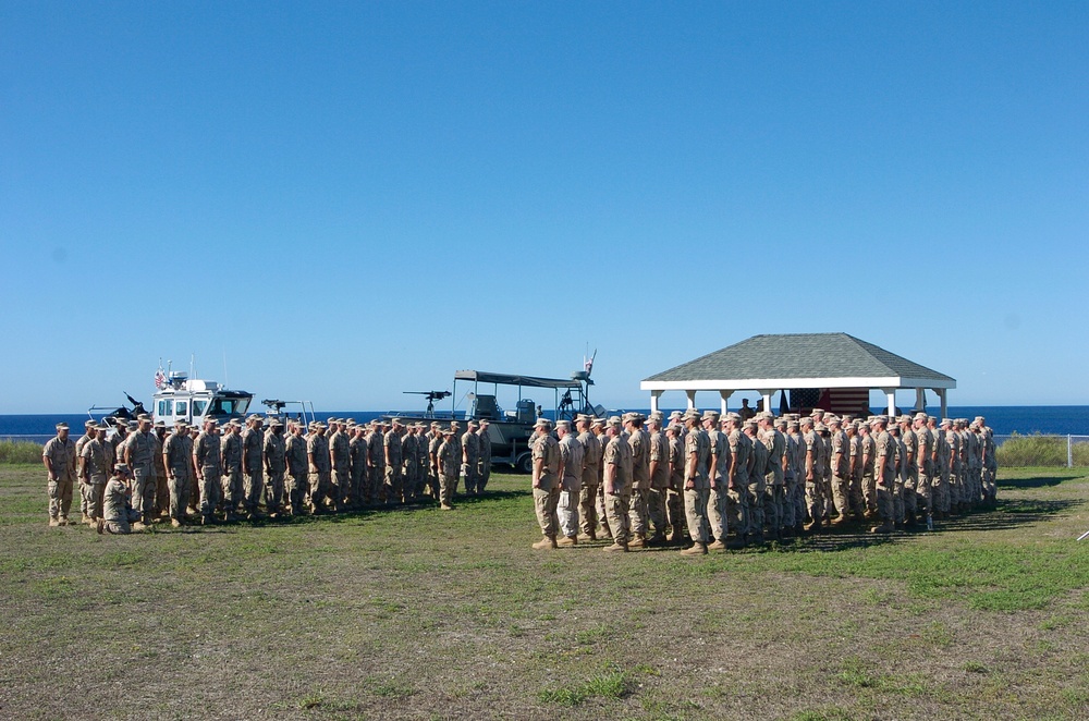 Coast Guard MSST 91101 Transfers Authority to Coast Guard MSST 91103 at JTF Guantanamo