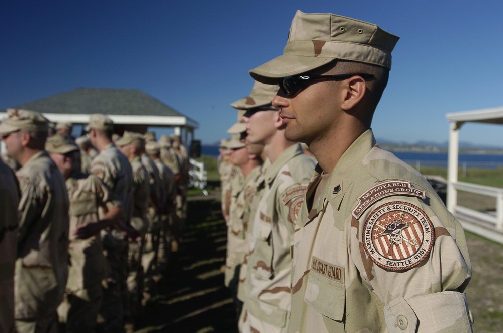 Coast Guard MSST 91101 Transfers Authority to Coast Guard MSST 91103 at JTF Guantanamo