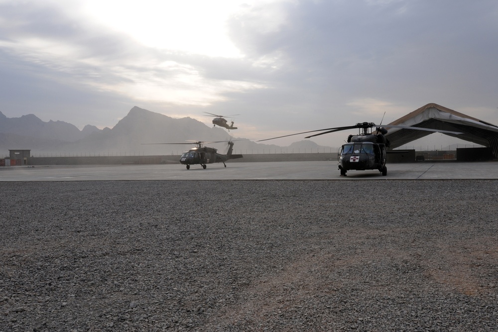 Help Is a Helicopter Ride Away