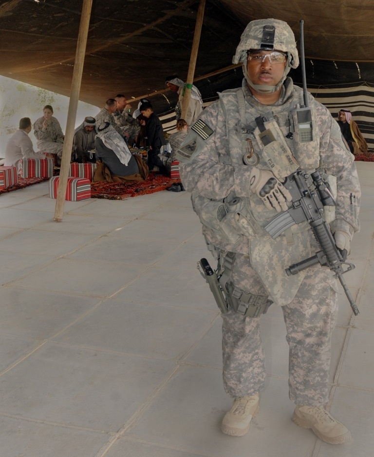 Security Soldiers protect key leaders throughout Iraq