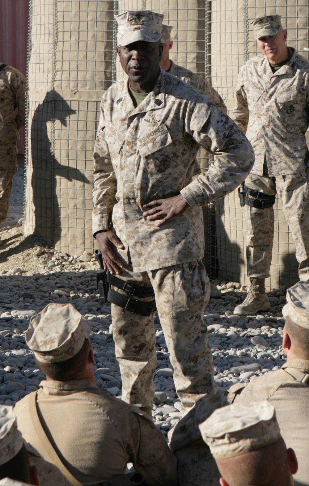 Corps' top leaders address current successes, upcoming challenges during Thanksgiving visit to Marines in Afghanistan