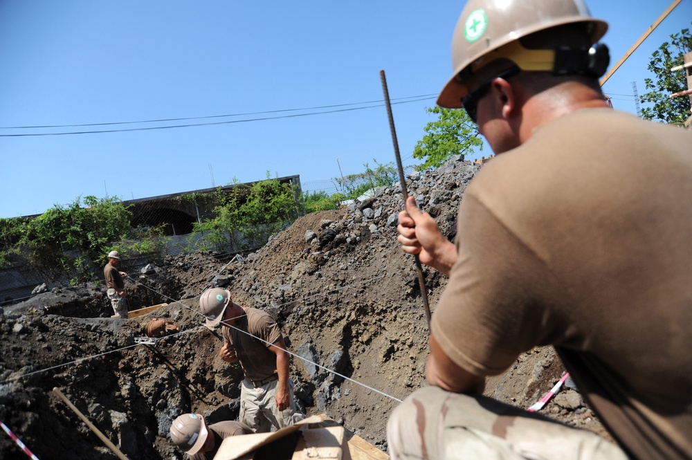 Naval Mobile Construction Battalion 3 in Comoros