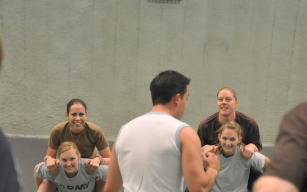 Different Military Services Work, Work Out Together