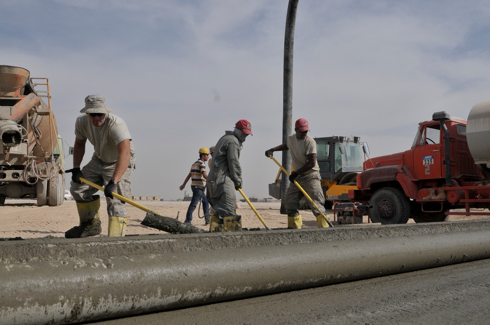 Naval Mobile Construction Battalion 74 in Afghanistan