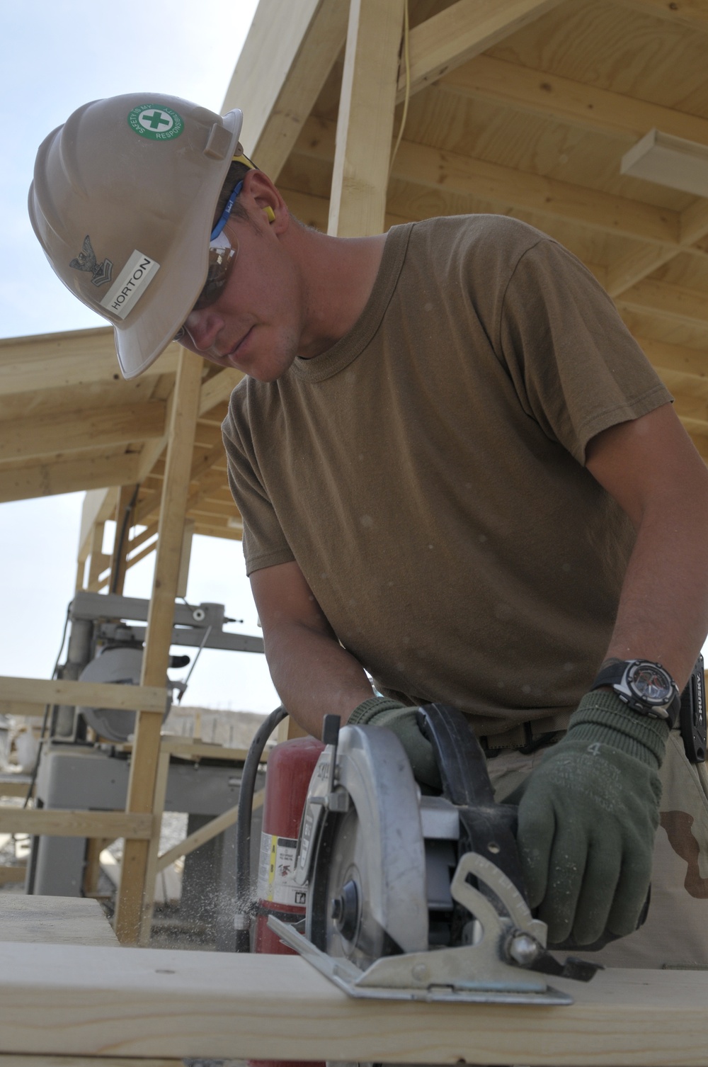 Naval Mobile Construction Battalion 74 in Afghanistan