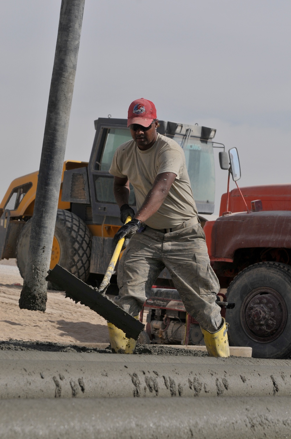 Naval Mobile Construction Battalion 74 in Afghanistan