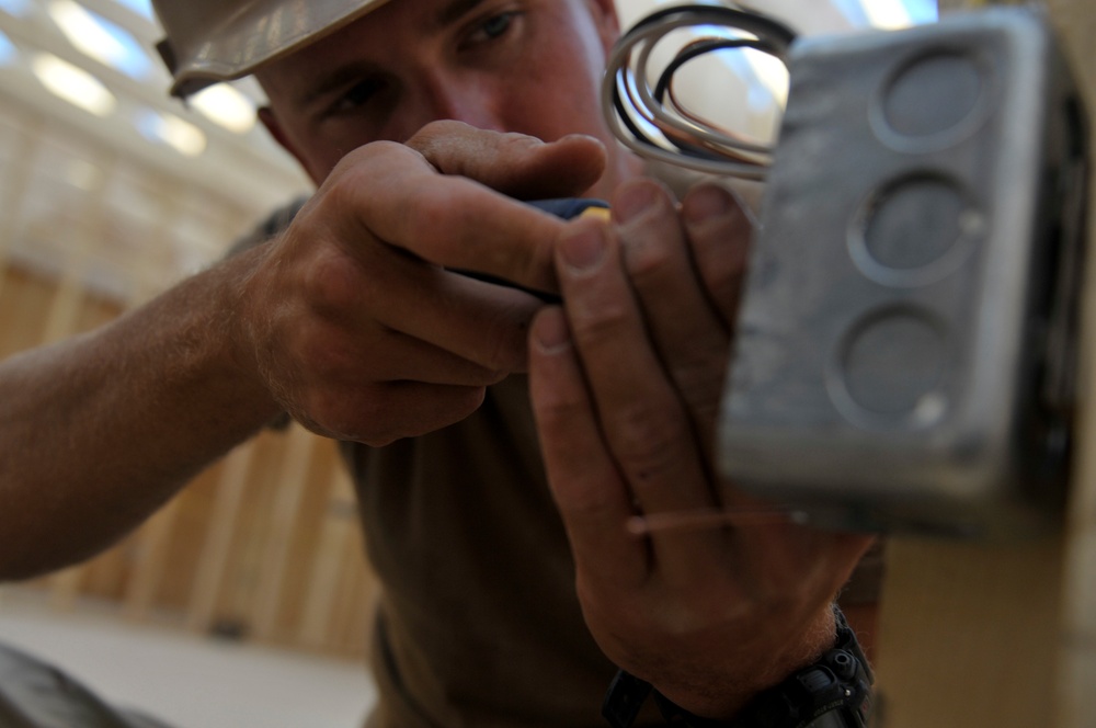 Naval Mobile Construction Battalion 74 in Afghanistan