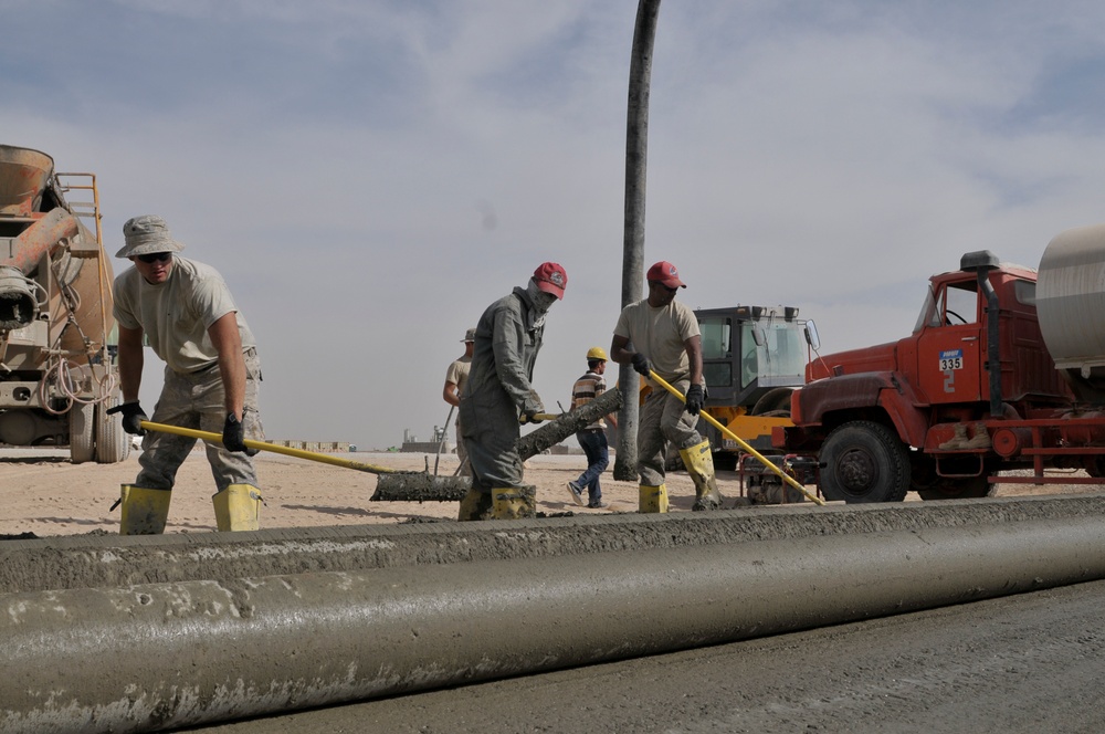 Naval Mobile Construction Battalion 74 in Afghanistan