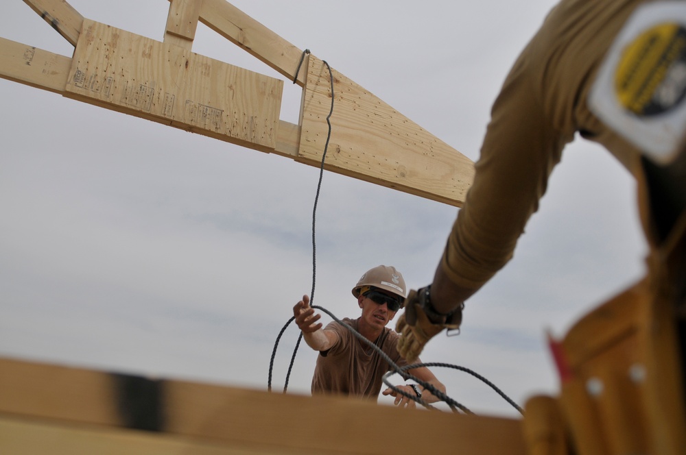 Naval Mobile Construction Battalion 74 in Afghanistan