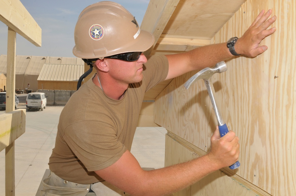 Naval Mobile Construction Battalion 74 in Afghanistan