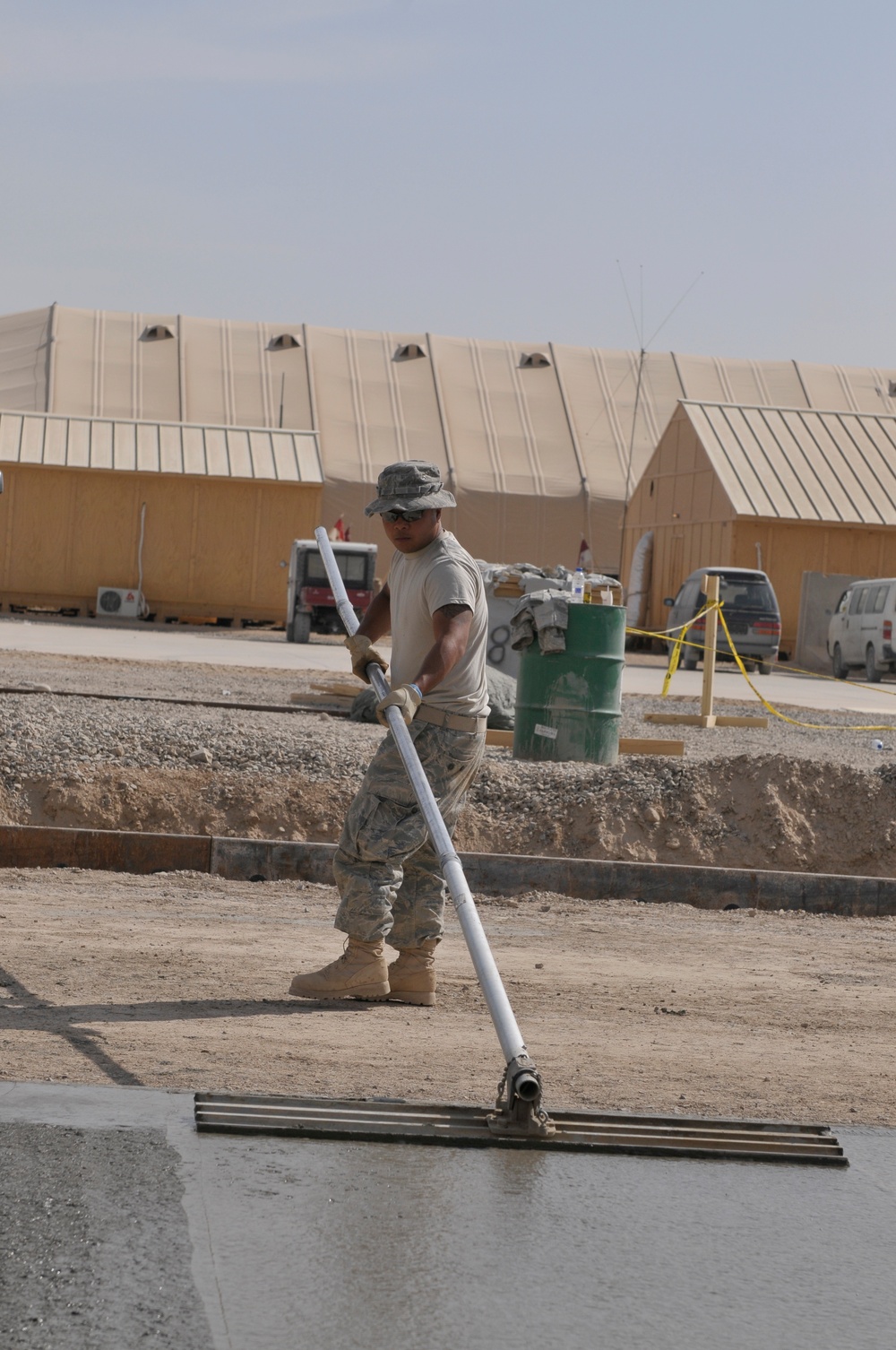 Naval Mobile Construction Battalion 74 in Afghanistan