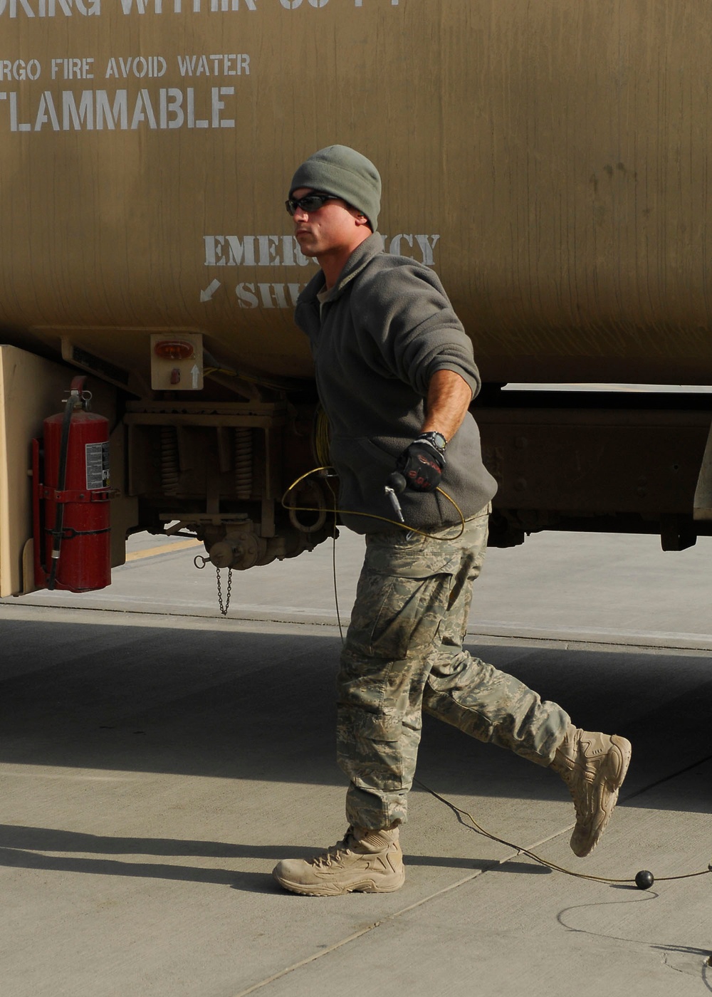 Preparing for takeoff