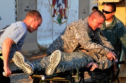 Mass casualty training exercise