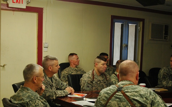 Oregon TAG and State CSM Visit Troops