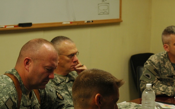 TAG and State CSM Visit Troops