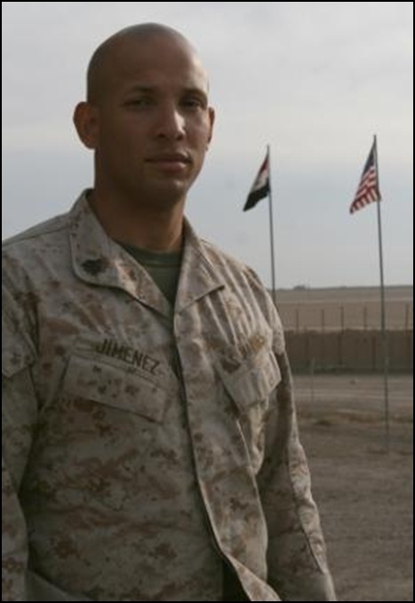 Marine in Iraq receives phone call from US President