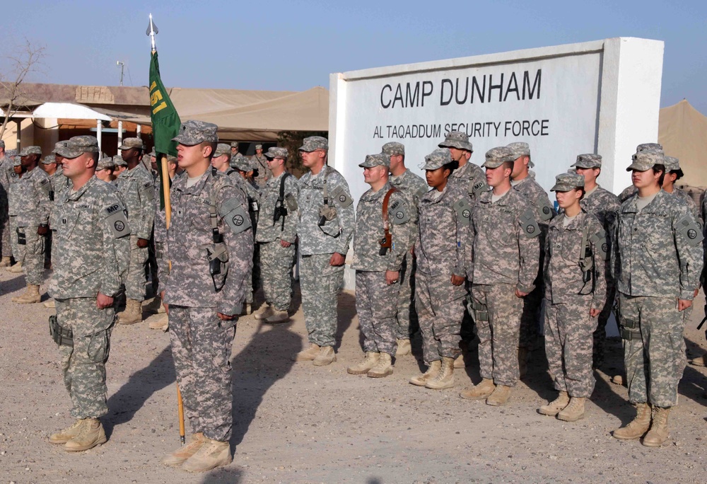 West Virginia Army National Guard Military Police Battalion Begins 1st Deployment in Iraq