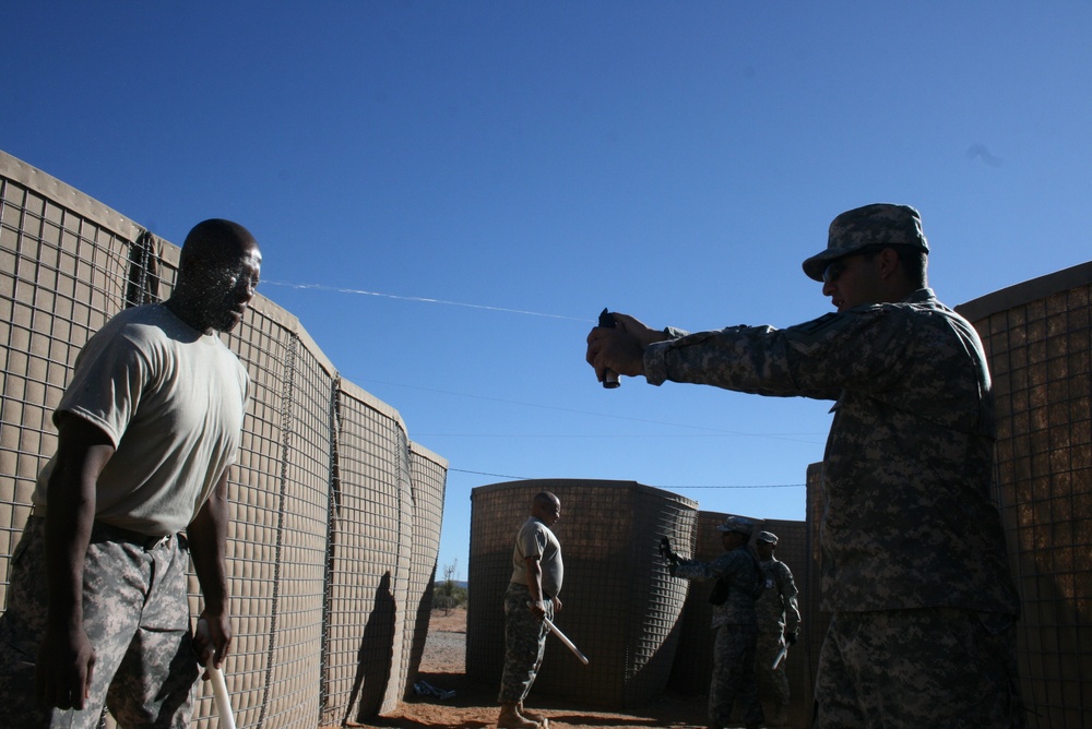 Texas Guard Deploys Non-lethal Weapons