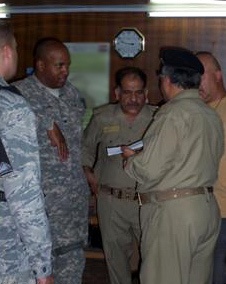 Logistic Training Advisory Team turning operations over to the Government of Iraq