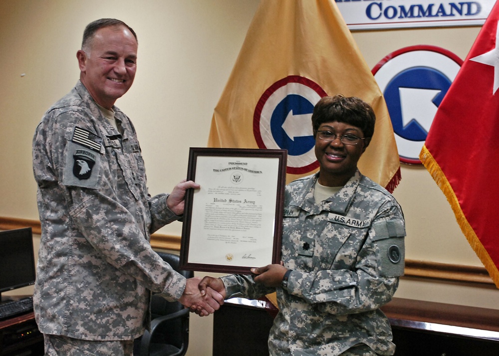 20 Years Strong! Officer promotion marks future chapters in her dedicated career