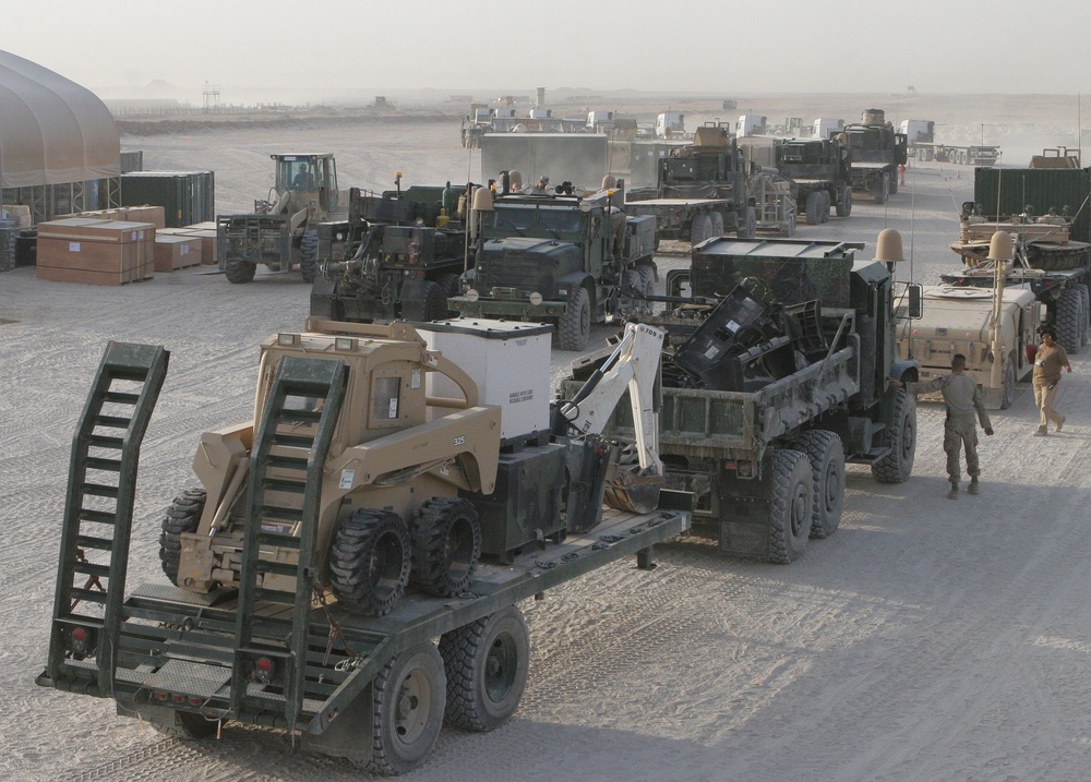 Marine Corps Logistics Command (Fwd) Opens Retrograde Lot Aboard Al Asad