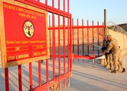 Marine Corps Logistics Command (Fwd) Opens Retrograde Lot Aboard Al Asad
