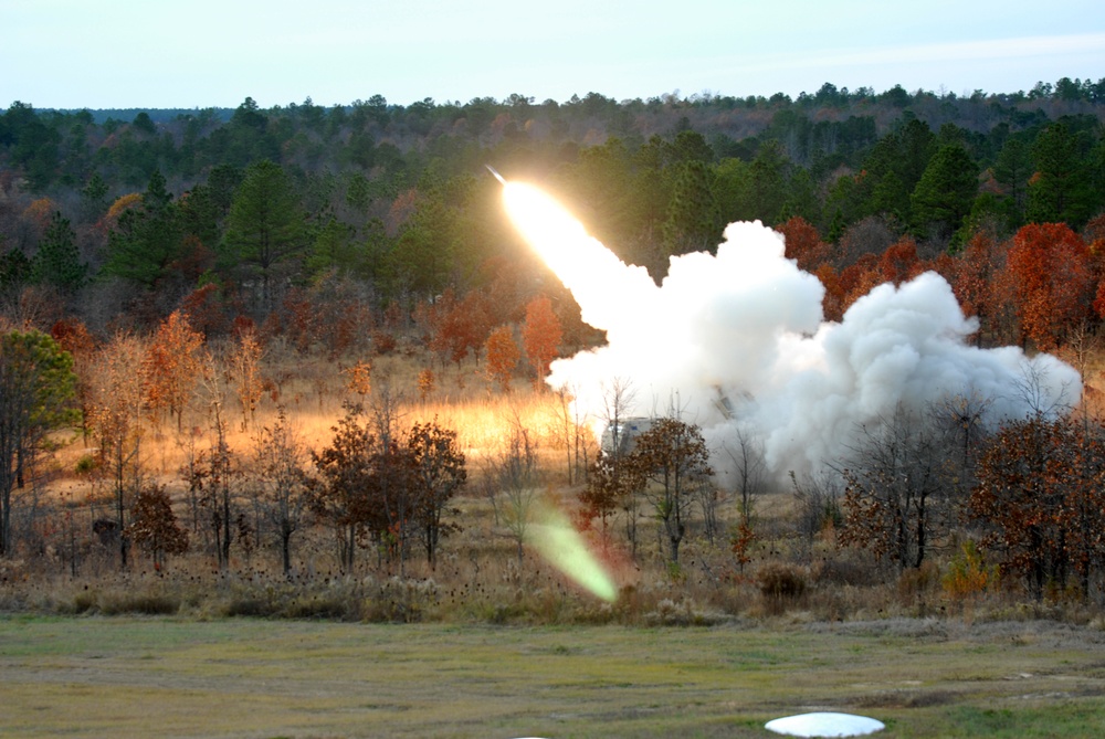 Battery A, 3rd Batallion, 27th Field Artillery (HIMARS) conducts Live Fire Exercise