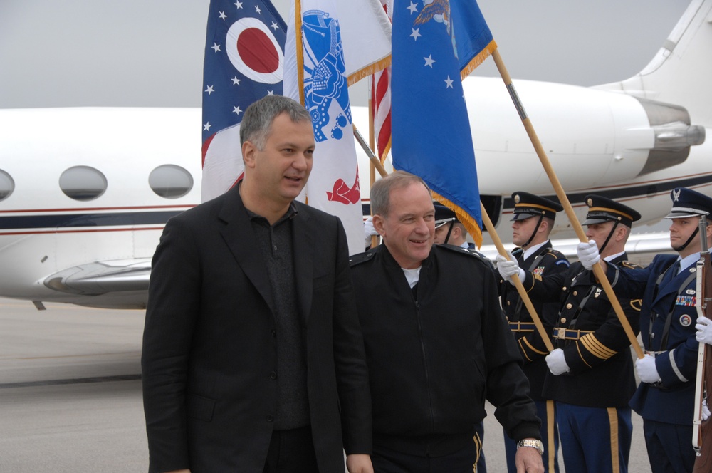 Serbian Minister of Defense visits Ohio National Guard bases