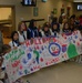 Indianapolis Colts Cheerleaders visit mobilized Soldiers at Camp Atterbury