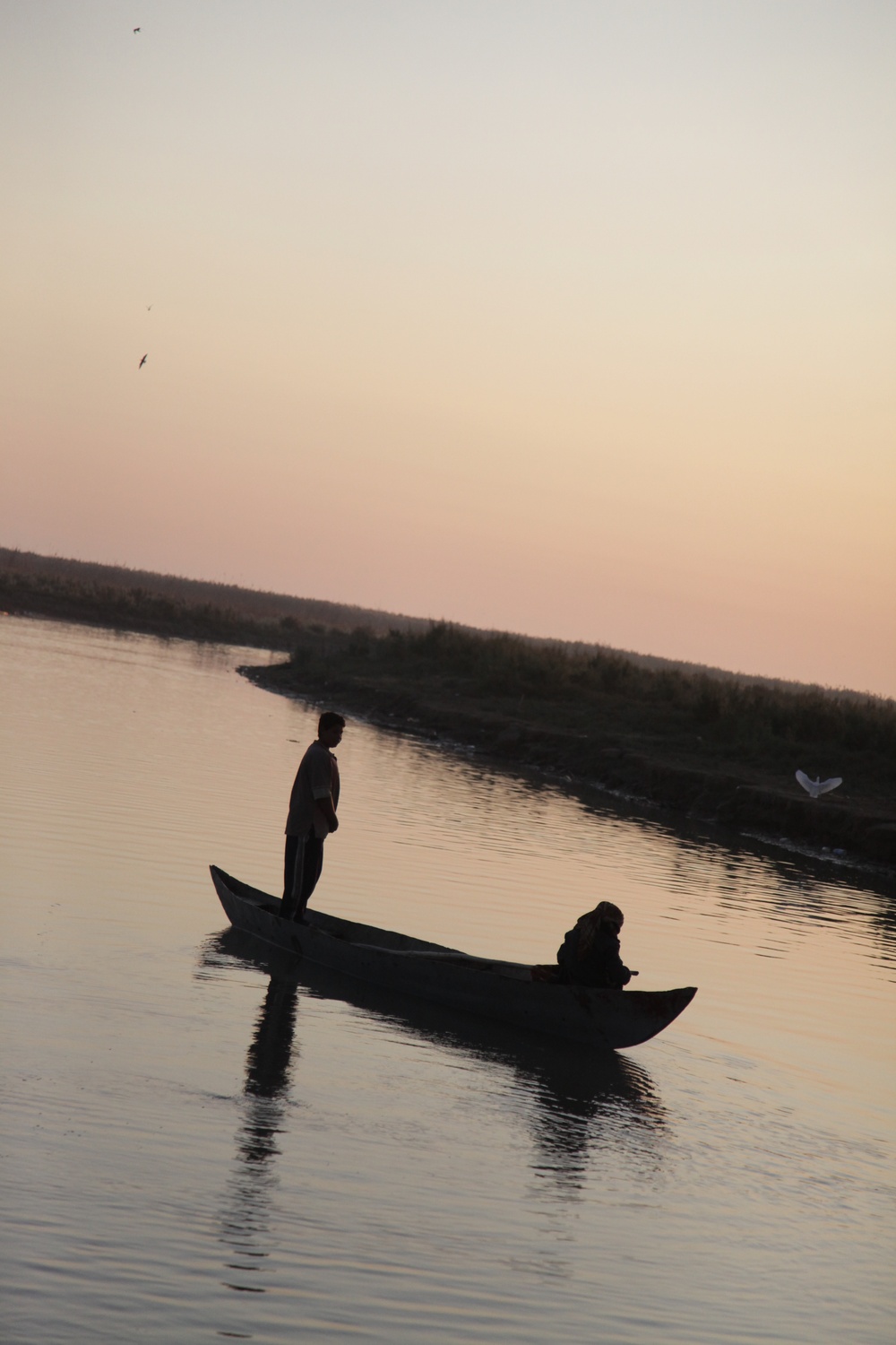 Iraqi fishermen