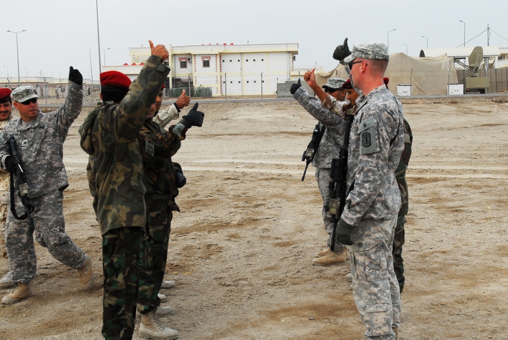 1-377th ARF bulldogs teach Iraqi Army commandos new tricks