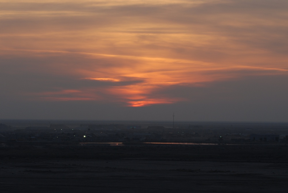 Sunset from the Ziggurat