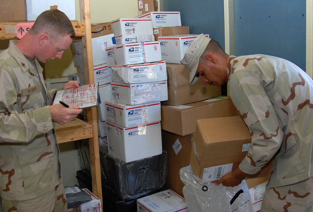 JTF Guantanamo Post Office Prepares for the Holidays