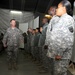 Sgt. Major of the Army meets with Soldiers at Camp Eggers