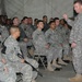 Sgt. Major of the Army meets with Soldiers at Camp Eggers