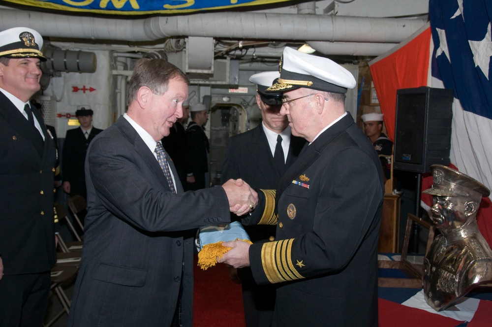 USS Bulkeley Ceremony