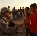 U.S., Iraqi Soldiers Meet During Patrol