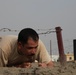 Iraqi soldiers run obstacle course
