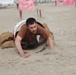 Iraqi soldiers run obstacle course