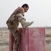 Iraqi soldiers run obstacle course