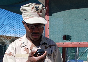 Sailors at JTF Guantanamo Detention Facility Stand Guard