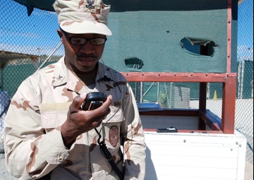 Sailors 'Man the Watch' at JTF Guantanamo Detention Facility