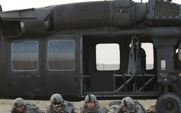 Air Assault Training at JSS Aqur Quf