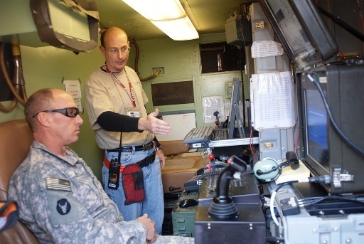 CSM Julin checks up on his Soldiers
