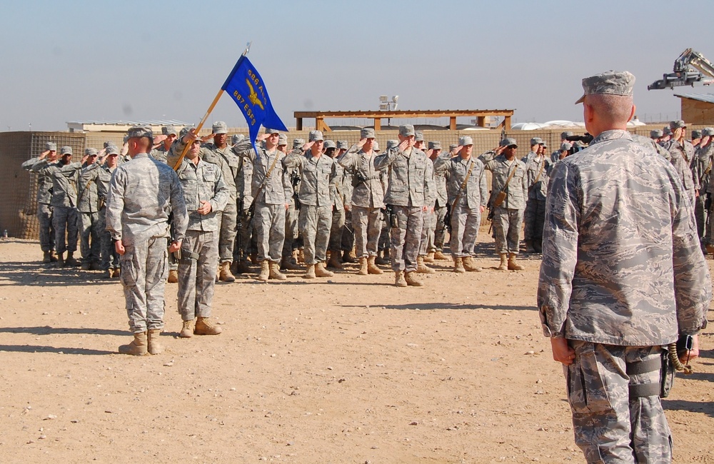 Security Forces Airmen Reflect on Time at Camp Bucca