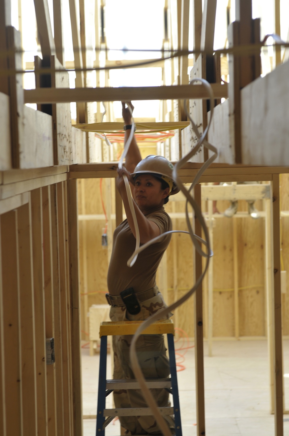 Kandahar Airfield construction project